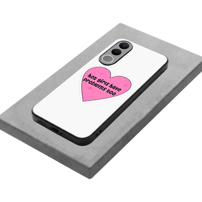 Sassy Truth stylish phone case for vivo v70 fe | glossy glass and slim fit