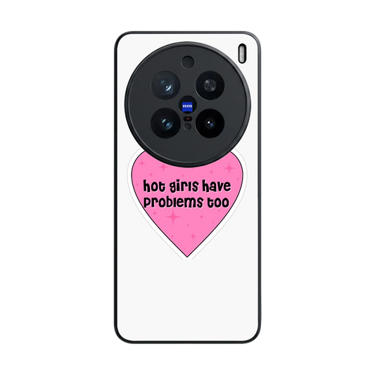 Sassy Truth back phone cover | glass case for vivo x200 pro
