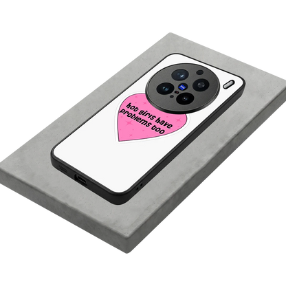 Sassy Truth stylish phone case for vivo x200 pro | glossy glass and slim fit