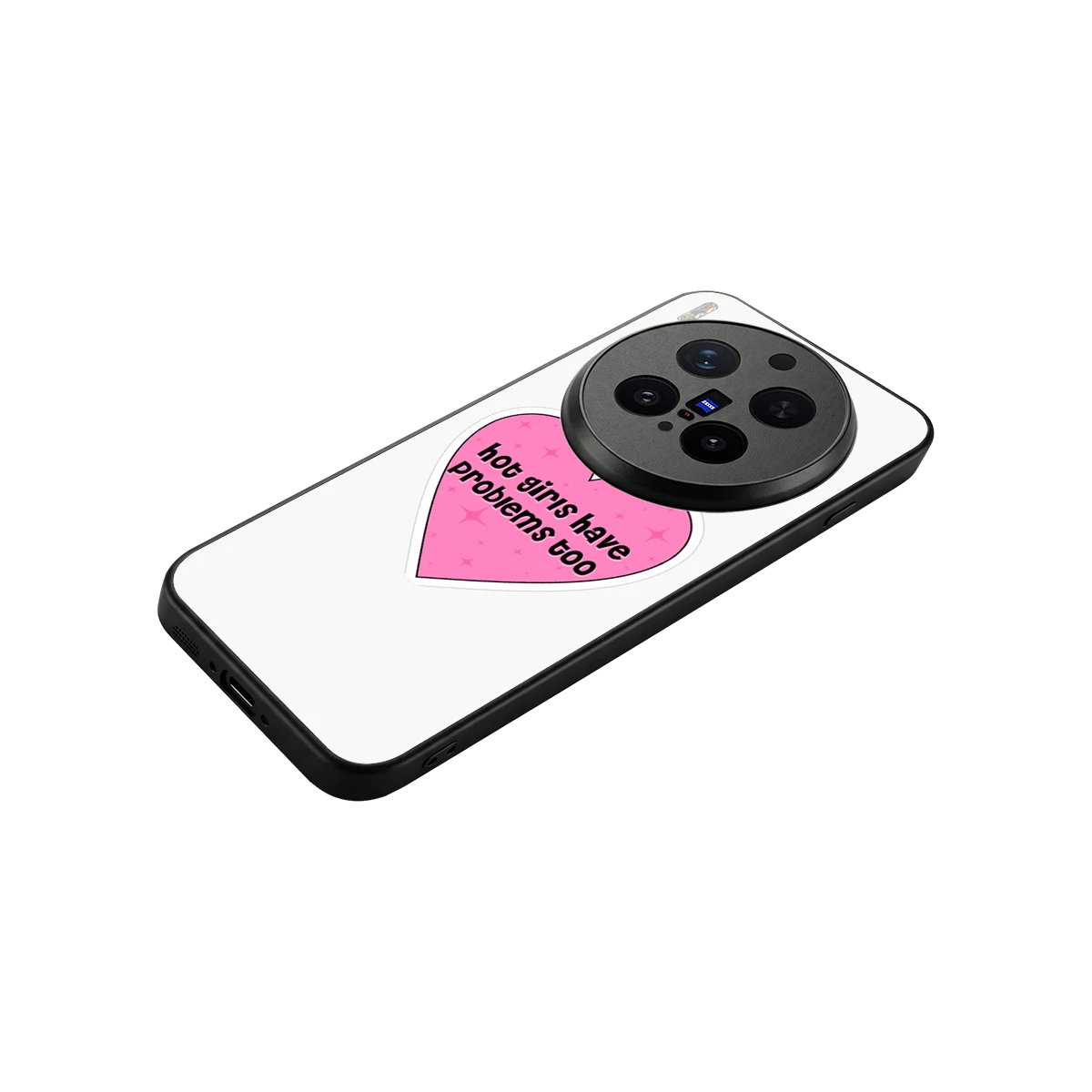 Sassy Truth stylish phone case for vivo x300 pro | glossy glass and slim fit