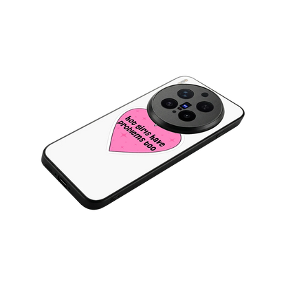 Sassy Truth stylish phone case for vivo x300 pro | glossy glass and slim fit