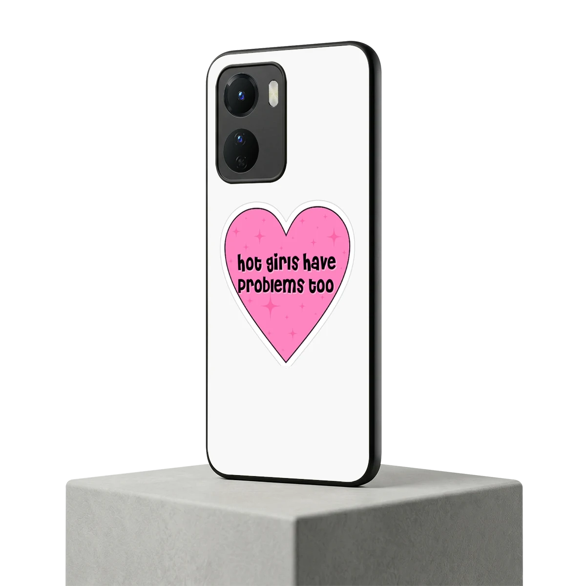 Sassy Truth vivo y16 mobile cover | shockproof glass phone case
