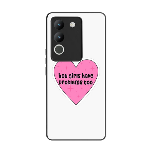 Sassy Truth back phone cover | glass case for vivo y200 5g