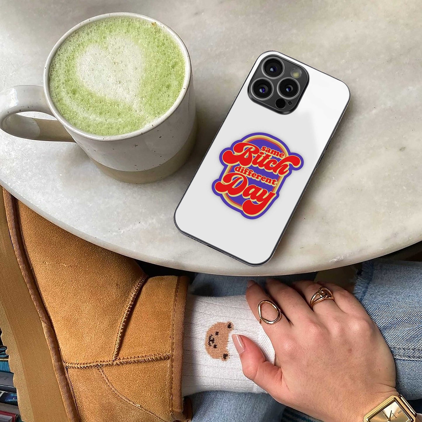 Sassy Mood Phone Case for Iphone 16 | Glass Case
