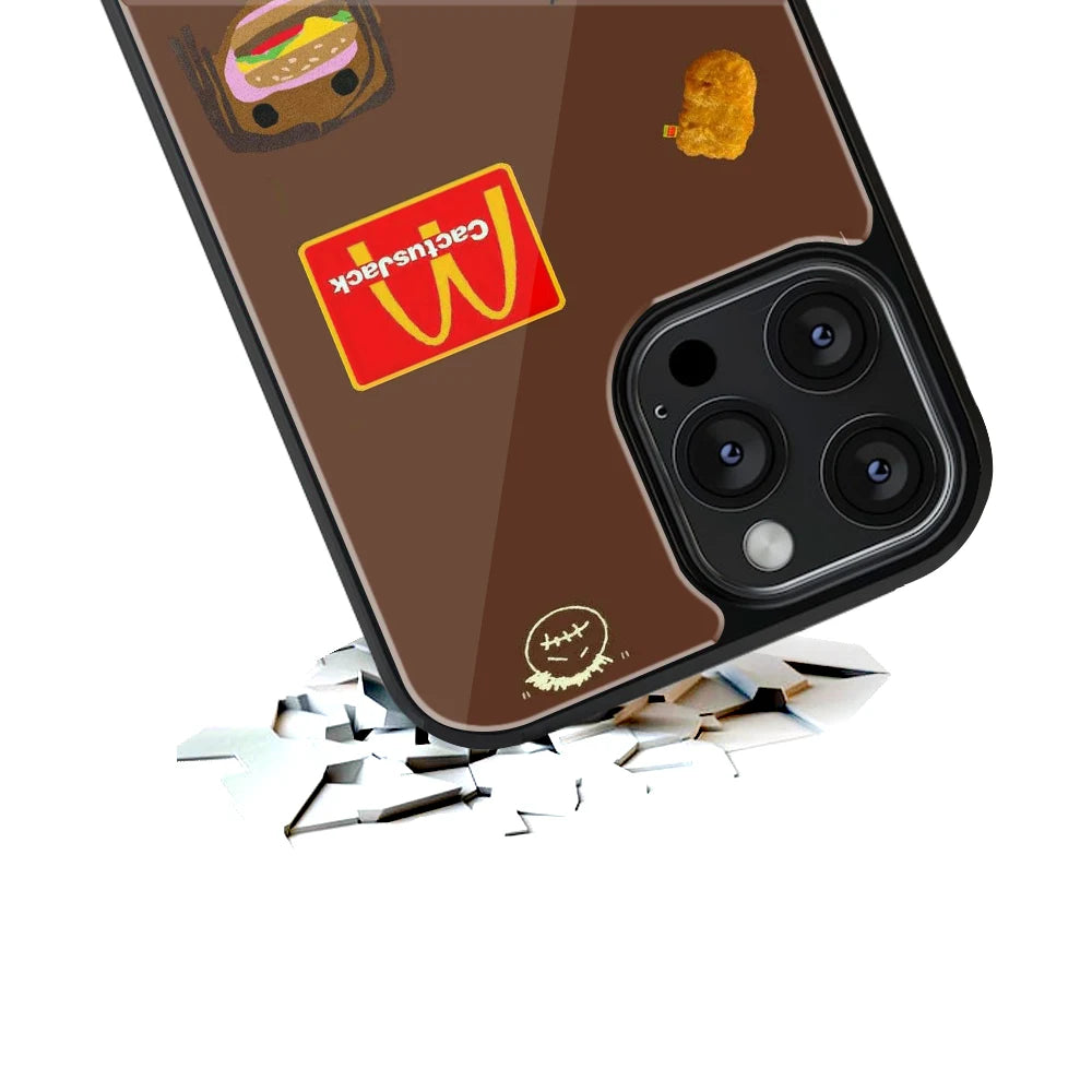Durable Glass Back Mobile Case for iPhone, Samsung, OnePlus, Google Pixel, Redmi, Vivo, Oppo