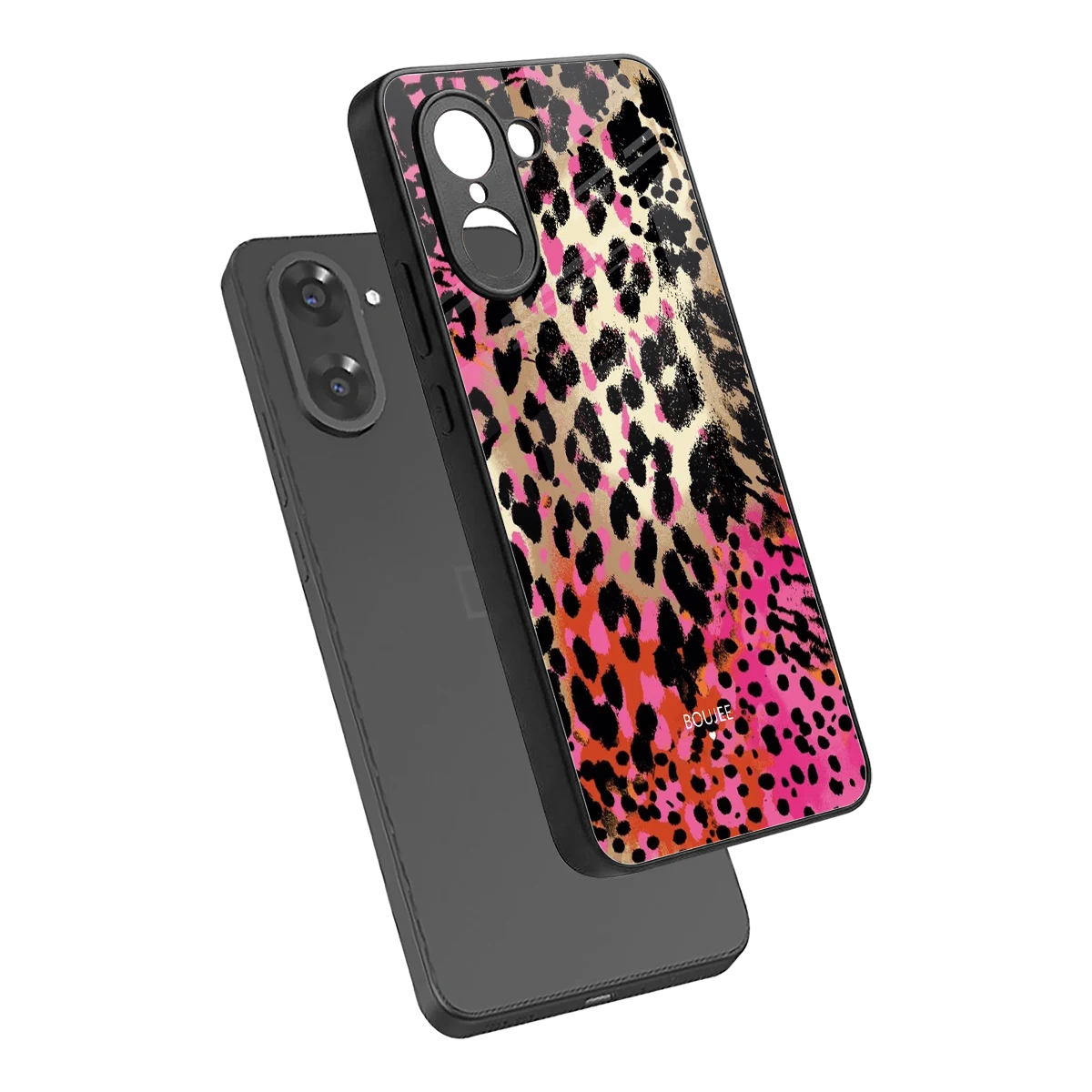 Savanna sleek oneplus nord ce5 5g cover with tempered glass back and TPU edges