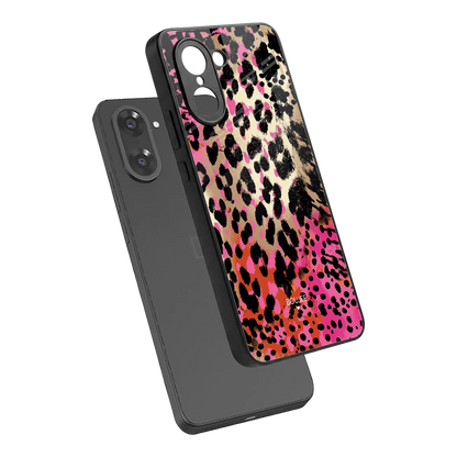 Savanna sleek oneplus nord ce5 5g cover with tempered glass back and TPU edges
