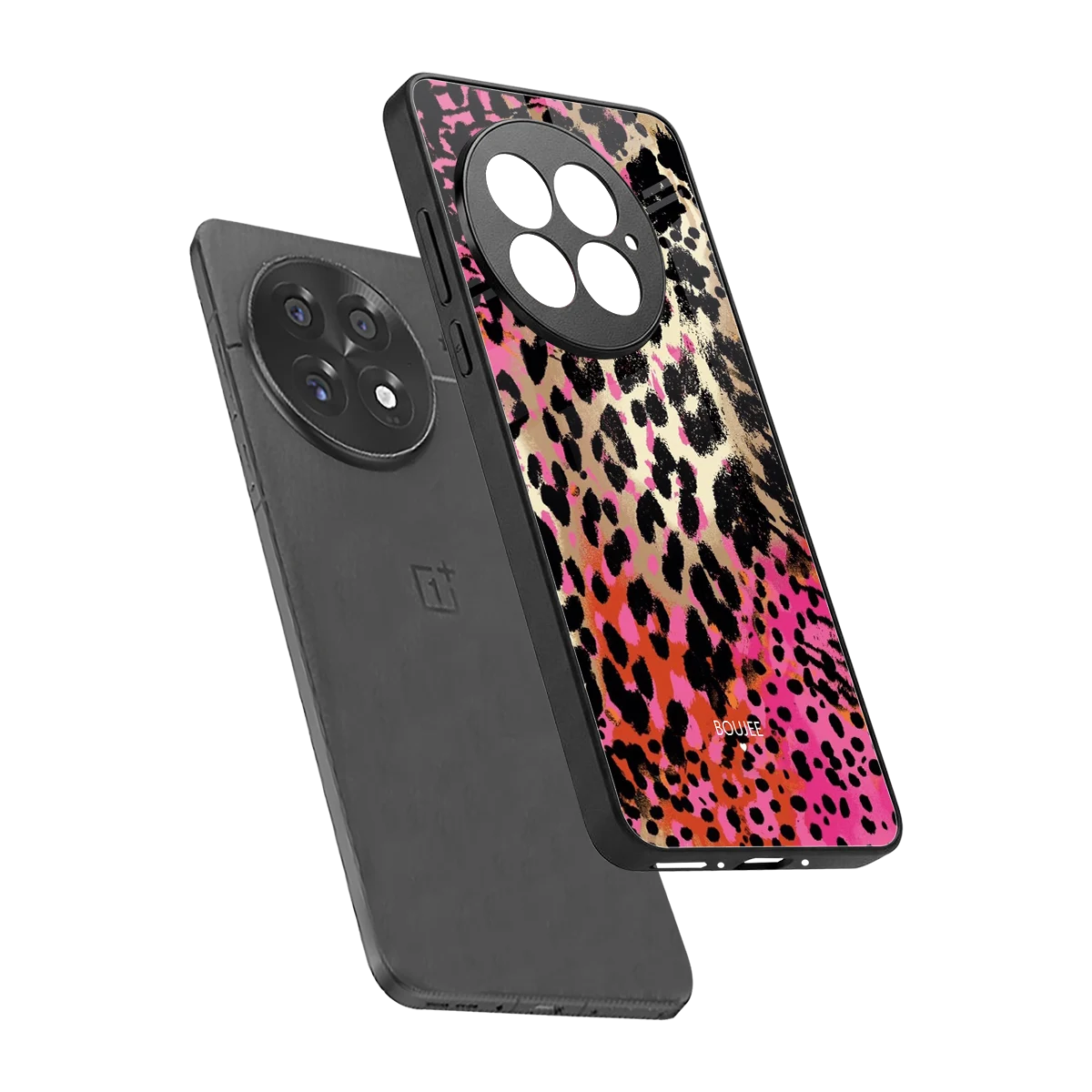 Savanna sleek oneplus 13 cover with tempered glass back and TPU edges
