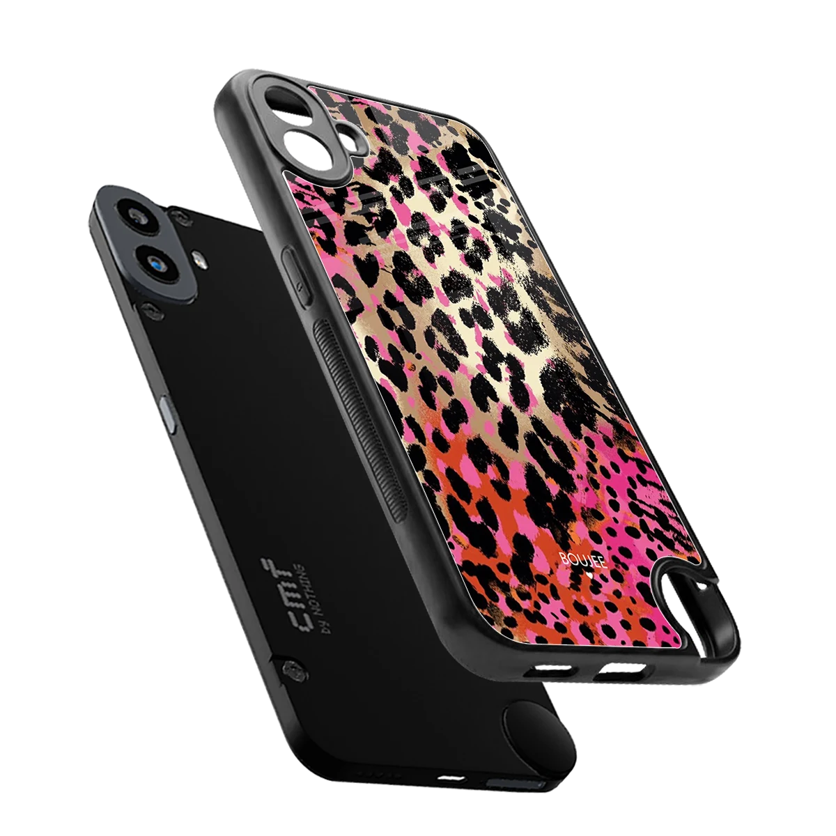 Savanna sleek cmf nothing phone 1 cover with tempered glass back and TPU edges