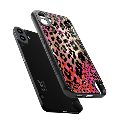 Savanna sleek cmf nothing phone 1 cover with tempered glass back and TPU edges