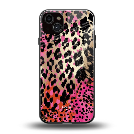 Savanna back phone cover | glass case for iphone 14 plus