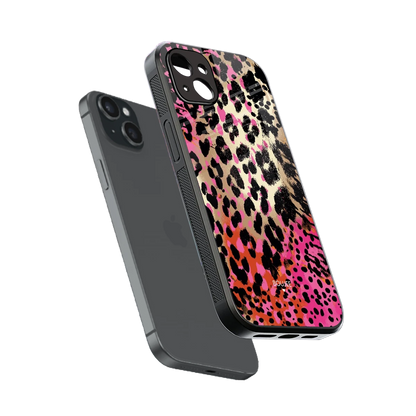 Savanna sleek iphone 15 plus cover with tempered glass back and TPU edges