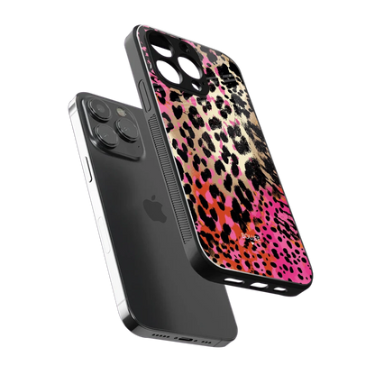 Savanna sleek iphone 15 pro cover with tempered glass back and TPU edges