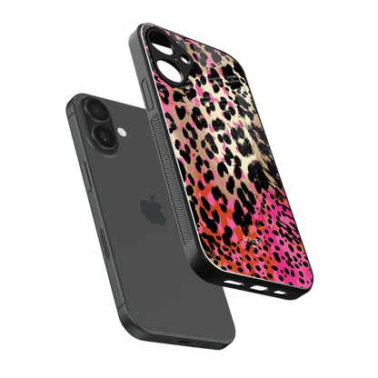 Savanna sleek iphone 16 plus cover with tempered glass back and TPU edges