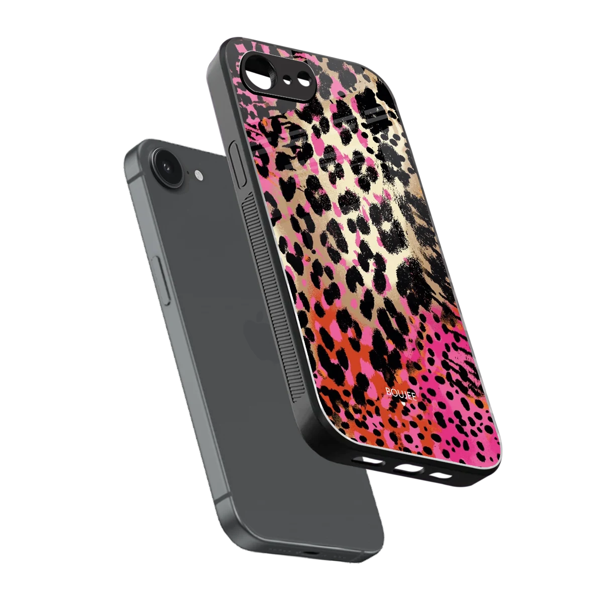 Savanna sleek iphone 17e cover with tempered glass back and TPU edges