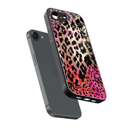 Savanna sleek iphone 17e cover with tempered glass back and TPU edges