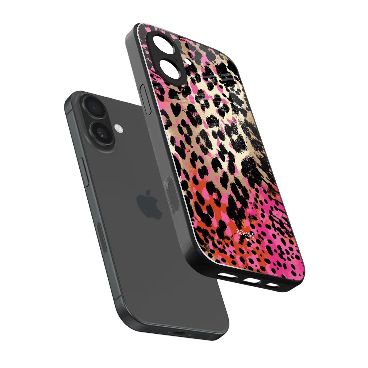 Savanna sleek iphone 17 cover with tempered glass back and TPU edges