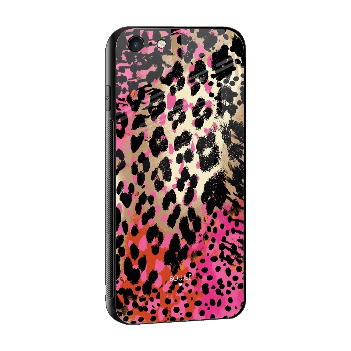 Savanna sleek iphone 6s plus cover with tempered glass back and TPU edges