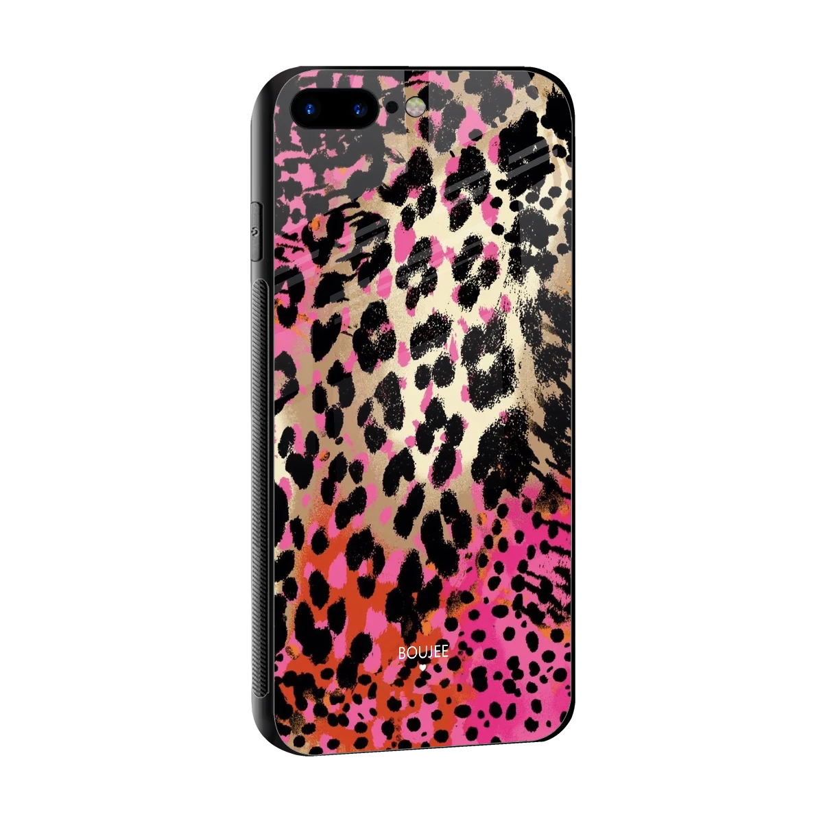 Savanna sleek iphone 8 plus cover with tempered glass back and TPU edges