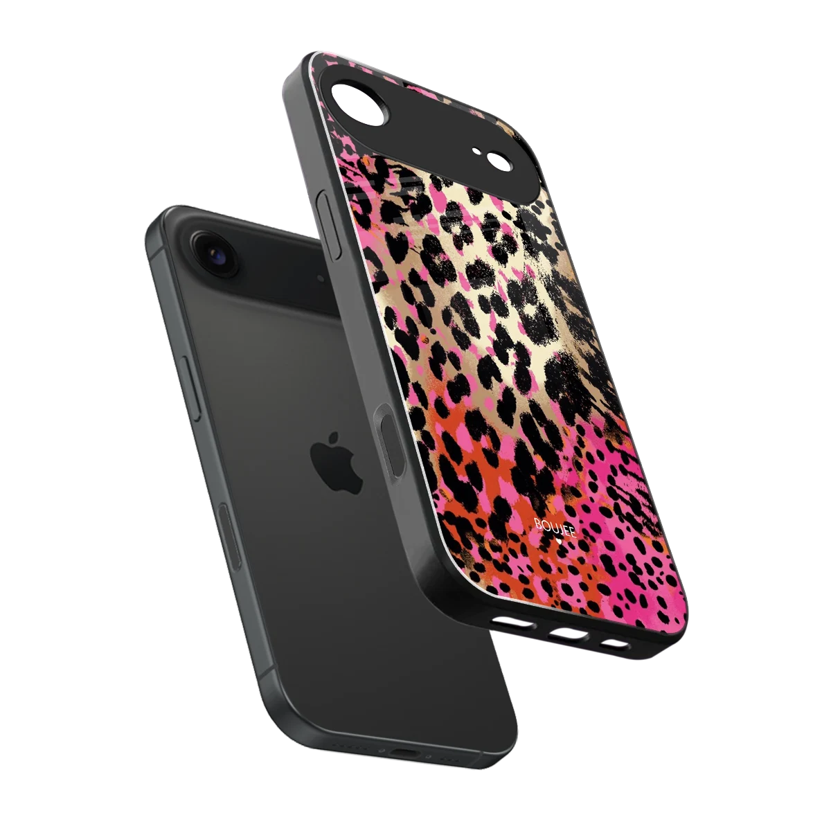 Savanna sleek iphone air cover with tempered glass back and TPU edges