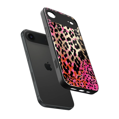 Savanna sleek iphone air cover with tempered glass back and TPU edges