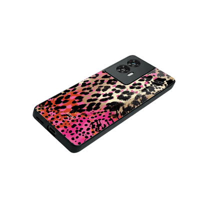 Savanna stylish phone case for motorola edge 50 fusion | glossy glass and slim fit