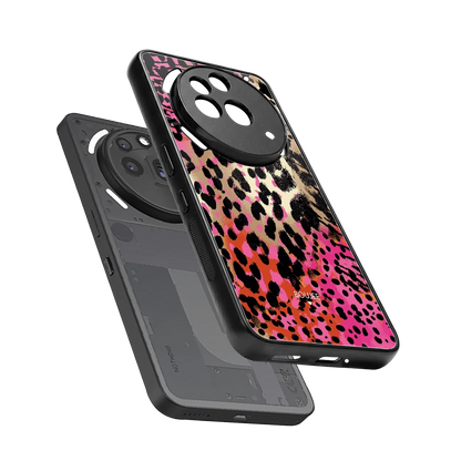 Savanna sleek nothing phone 3a pro cover with tempered glass back and TPU edges