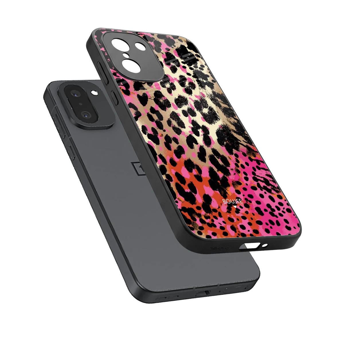 Savanna sleek oneplus 15r cover with tempered glass back and TPU edges