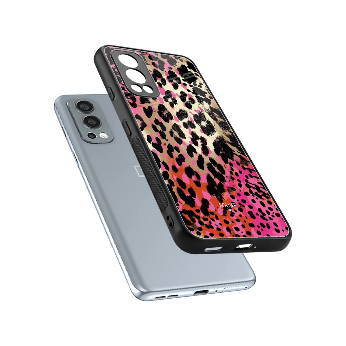 Savanna sleek oneplus nord 2 cover with tempered glass back and TPU edges