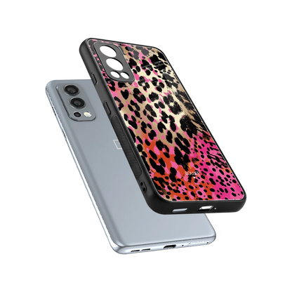 Savanna sleek oneplus nord 2 cover with tempered glass back and TPU edges