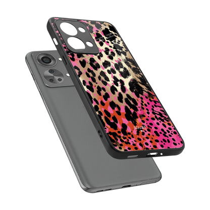 Savanna sleek oneplus nord 2t cover with tempered glass back and TPU edges