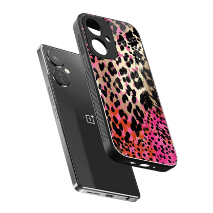 Savanna sleek oneplus nord ce 3 cover with tempered glass back and TPU edges