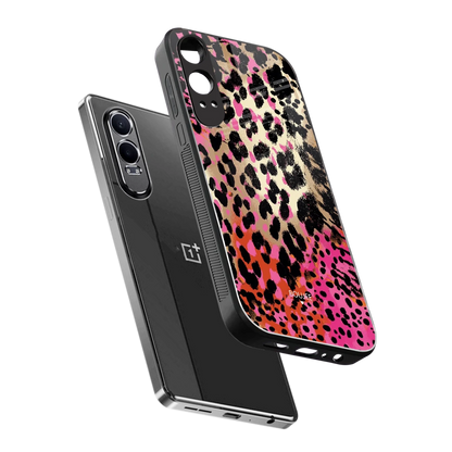 Savanna sleek oneplus nord ce 4 lite cover with tempered glass back and TPU edges