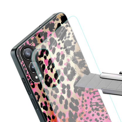 Savanna stylish phone case for oneplus nord ce 4 lite | glossy glass and slim fit