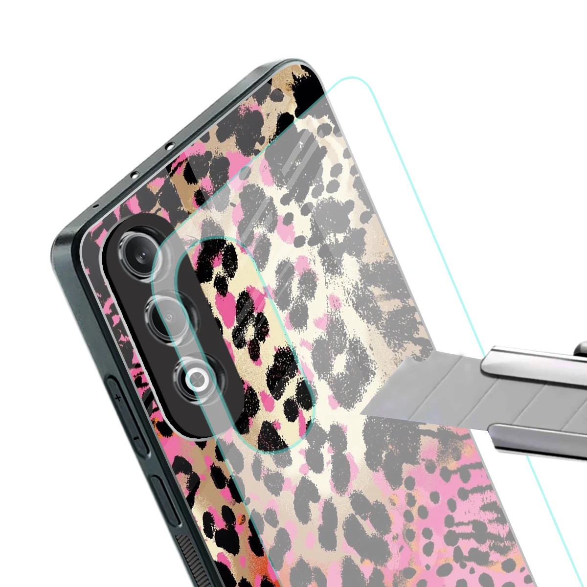 Savanna stylish phone case for oneplus nord ce 4 | glossy glass and slim fit