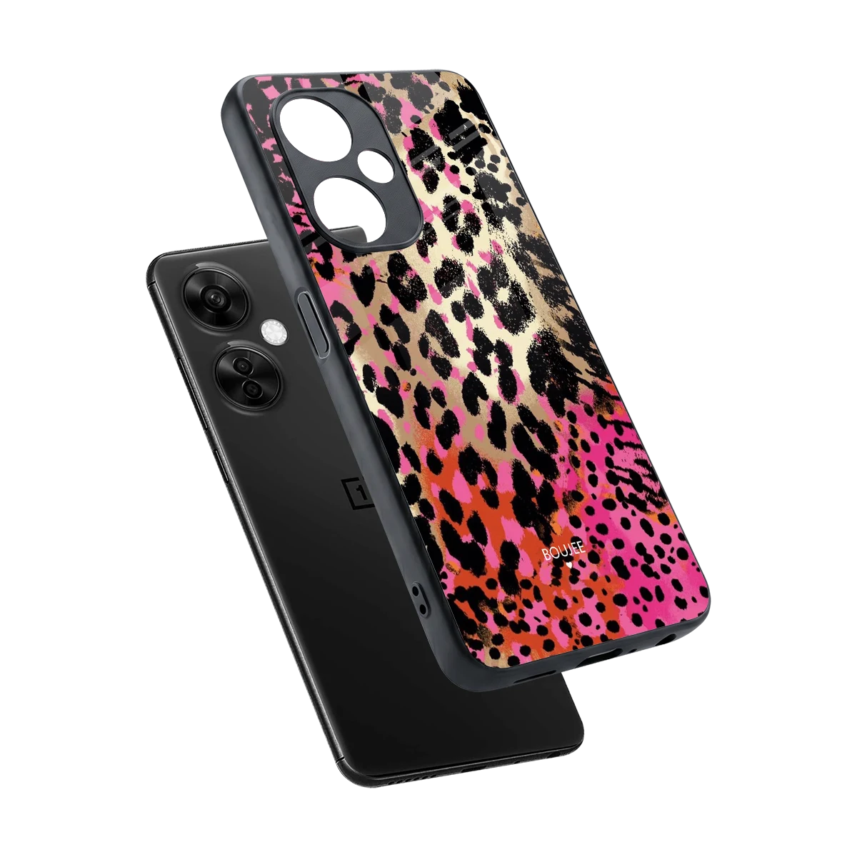 Savanna sleek oneplus nord ce 3 lite cover with tempered glass back and TPU edges
