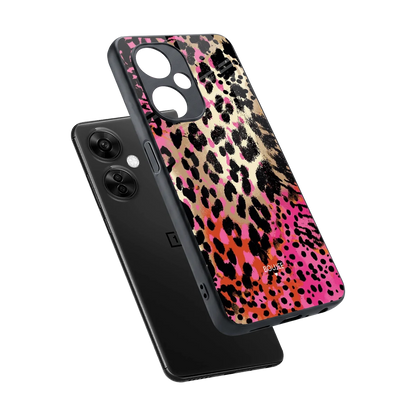 Savanna sleek oneplus nord ce 3 lite cover with tempered glass back and TPU edges