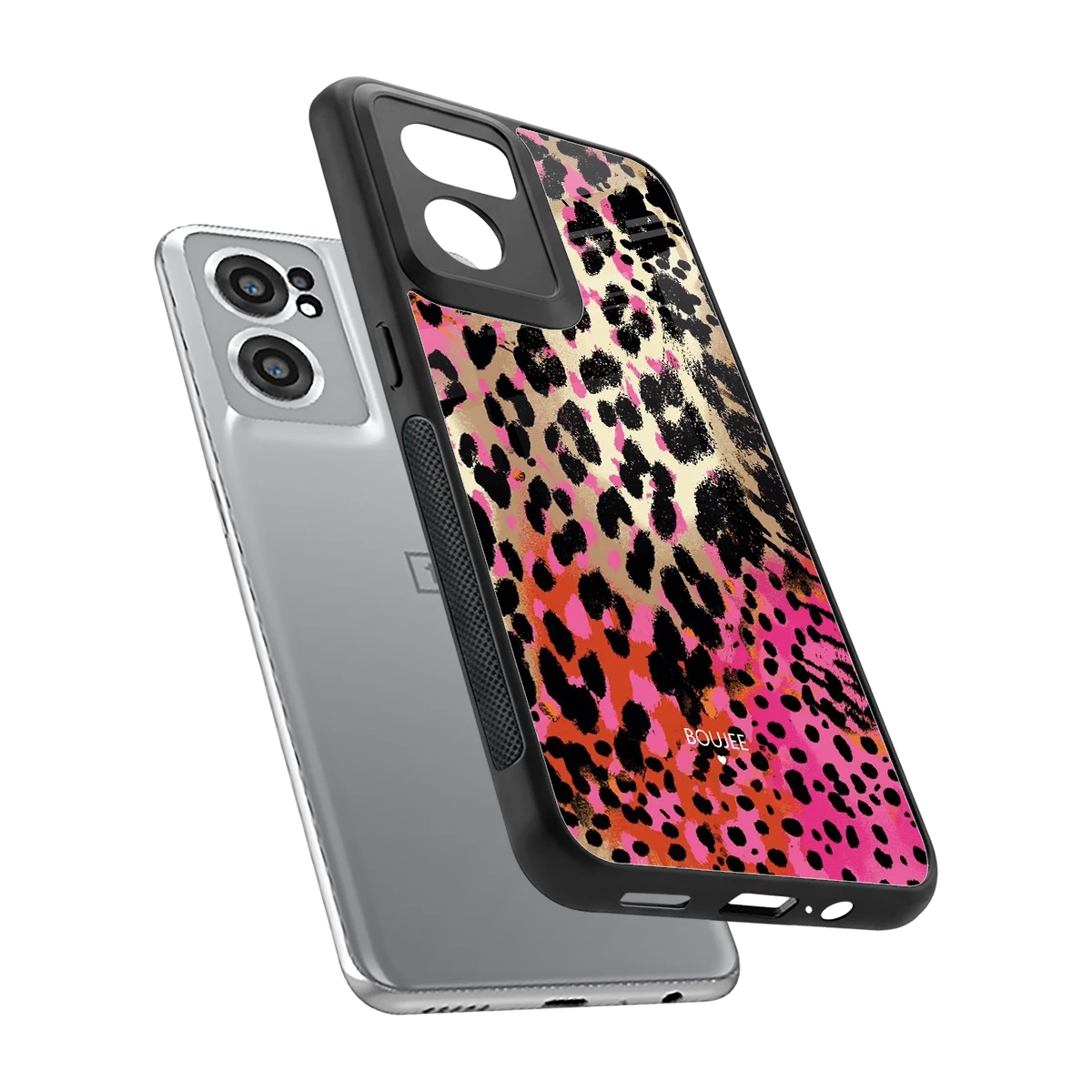 Savanna sleek oneplus nord ce 2 cover with tempered glass back and TPU edges