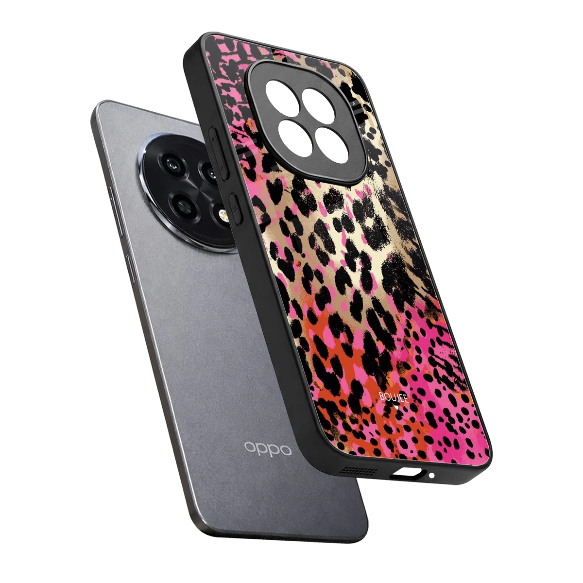 Savanna sleek oppo f29 pro 5g cover with tempered glass back and TPU edges