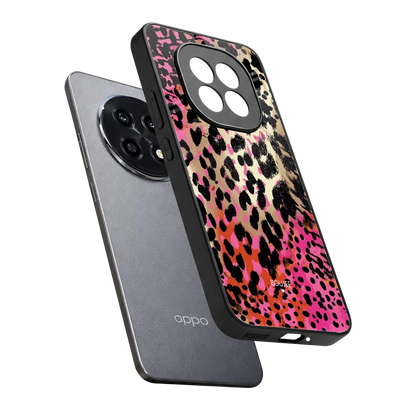 Savanna sleek oppo f29 pro 5g cover with tempered glass back and TPU edges