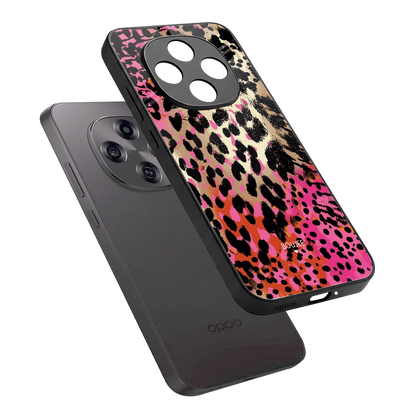 Savanna sleek oppo f31 pro 5g cover with tempered glass back and TPU edges