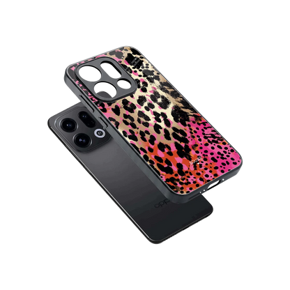 Savanna sleek oppo find x9 cover with tempered glass back and TPU edges
