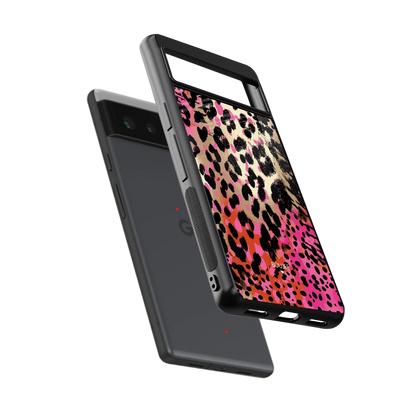 Savanna sleek google pixel 6 cover with tempered glass back and TPU edges