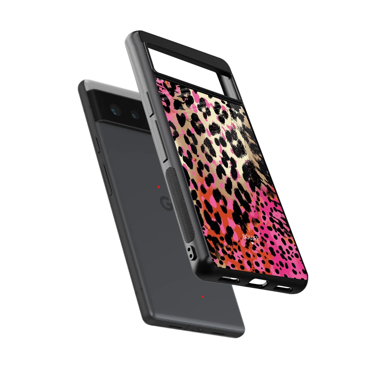 Savanna sleek google pixel 6a cover with tempered glass back and TPU edges