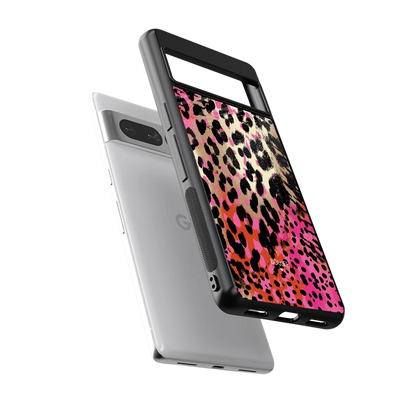 Savanna sleek google pixel 7 pro cover with tempered glass back and TPU edges