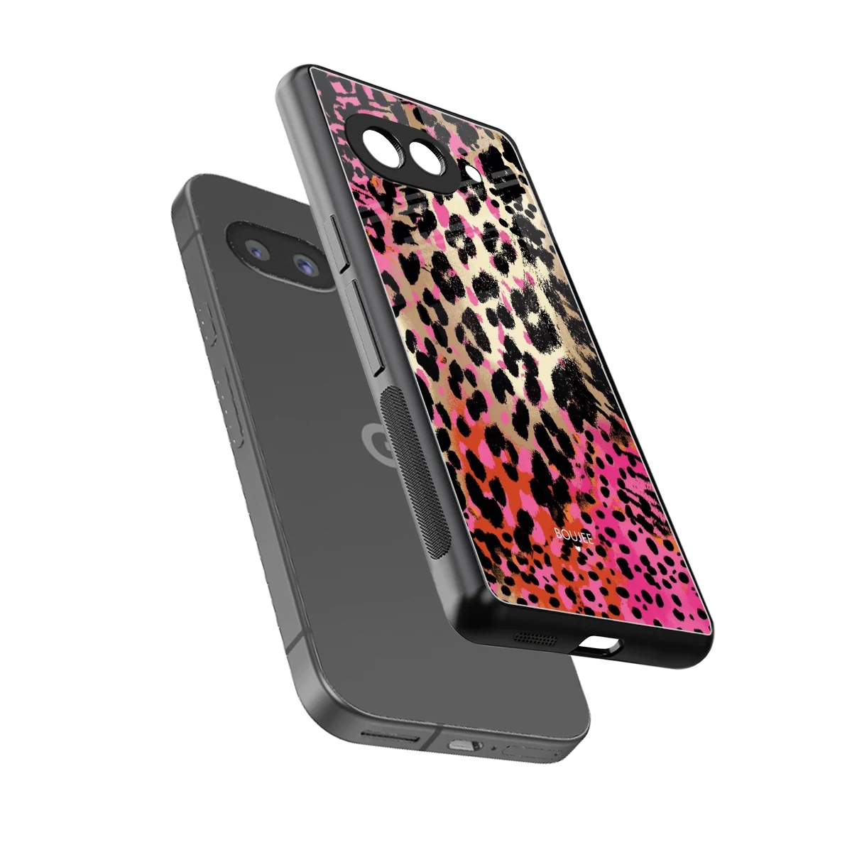 Savanna sleek google pixel 9a cover with tempered glass back and TPU edges