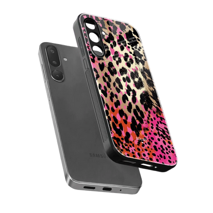 Savanna sleek samsung galaxy m36 5g cover with tempered glass back and TPU edges