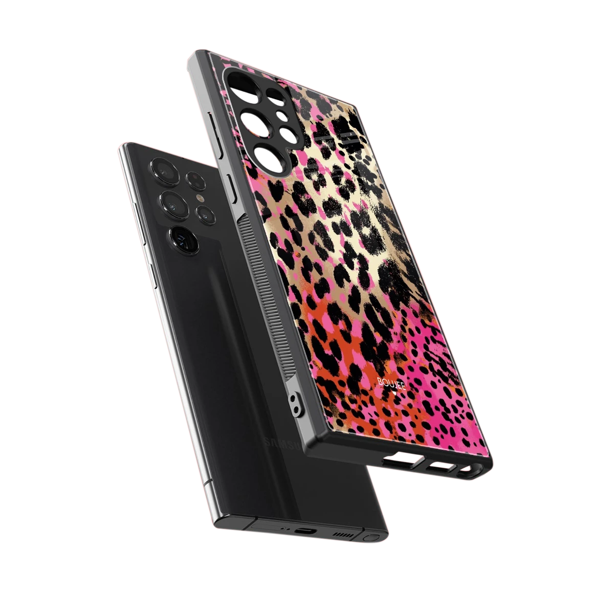 Savanna sleek samsung galaxy s24 ultra cover with tempered glass back and TPU edges