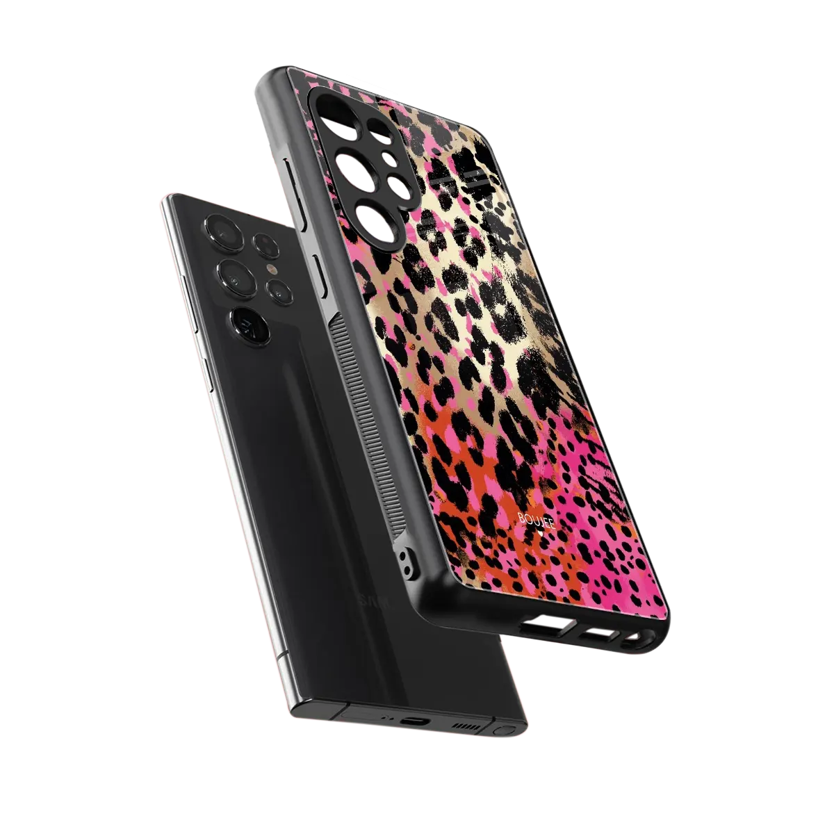 Savanna sleek samsung galaxy s25 ultra cover with tempered glass back and TPU edges