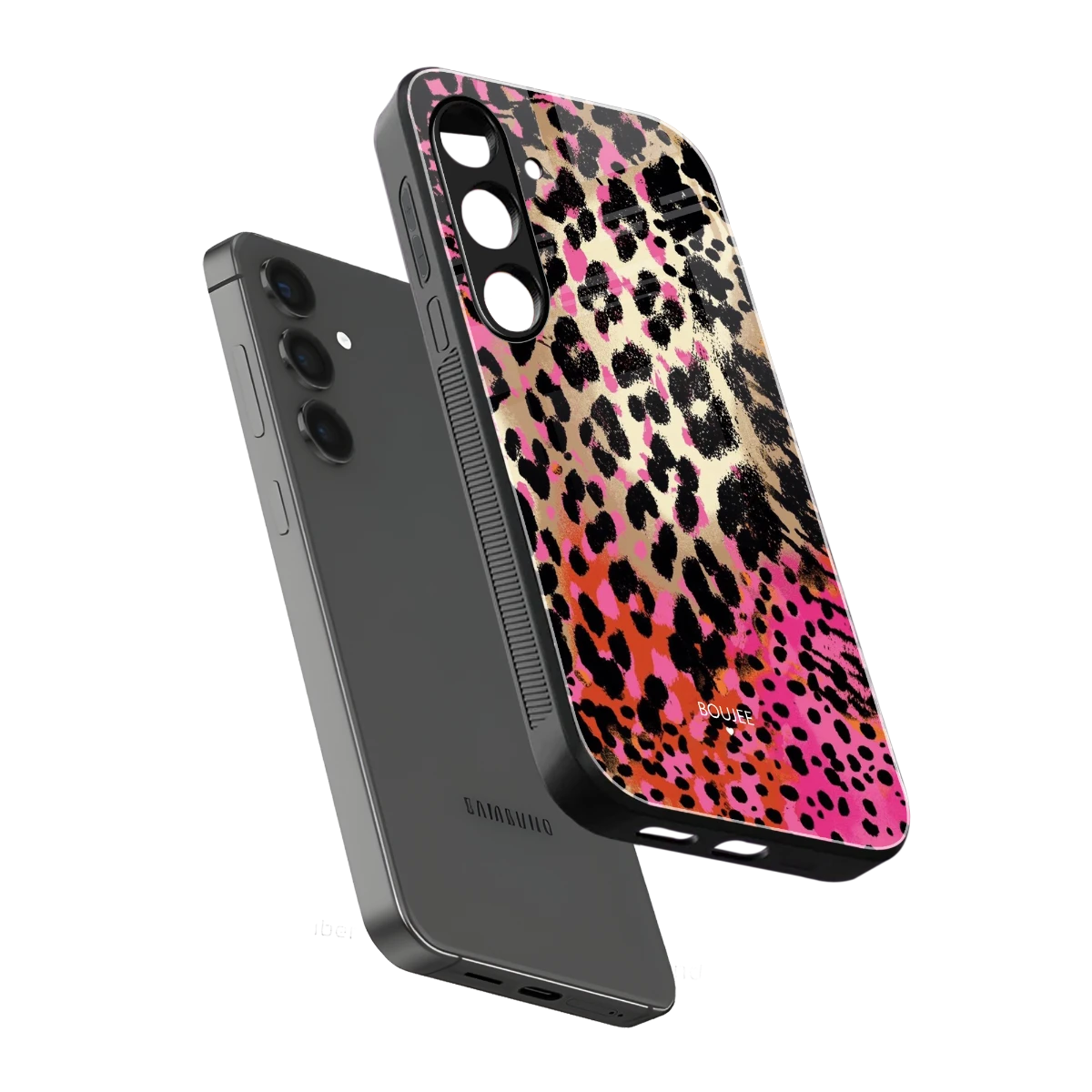 Savanna sleek samsung galaxy s25 fe cover with tempered glass back and TPU edges